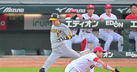 阪神・近本光司 一時はセーフ判定も相手好守＆リクエストで久々安打が幻に これで15打席連続無安打 サンスポ