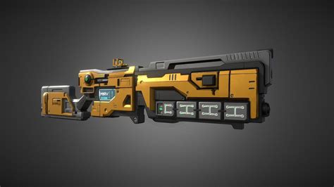 Borderlands 3 Mirv Shotgun 3d Model By Tyler Bivins Tbivinsxp