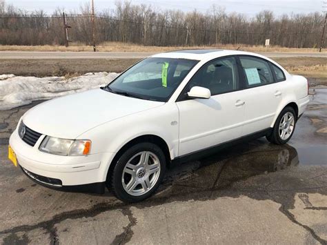 2001 Volkswagen Passat Glx V6 4dr Sedan In Menasha Wi Sunshine Auto Sales