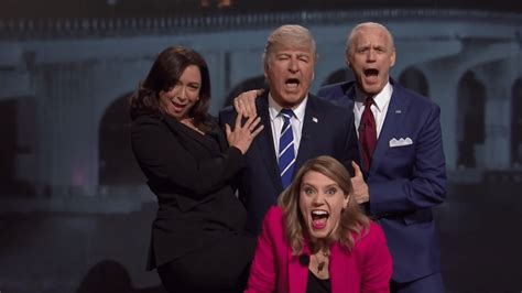 SNL: Joe Biden, Donald Trump's Dueling Town Halls