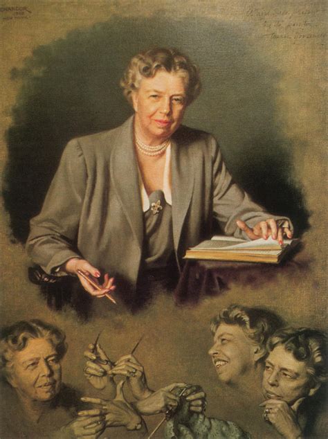 Eleanor Roosevelt First Lady Painting By Science Source Pixels