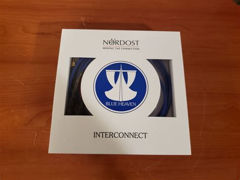 Nordost Blue Heaven Leif Series Interconnect Cables 1 Meter RCA