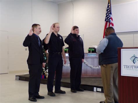 5 New Members Sworn Into Trotwood Fire Department