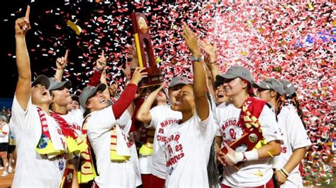 Oklahoma Softball Wins National Championship Sooners Top Florida State