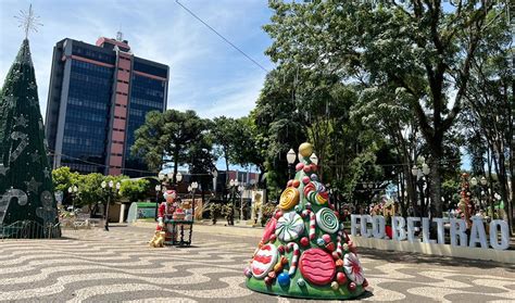 Decoração de Natal fica até dia 6 de janeiro Jornal de Beltrão