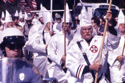 Florida Memory • Close Up View Showing Kkk Members During Their Marching Rally On South Monroe