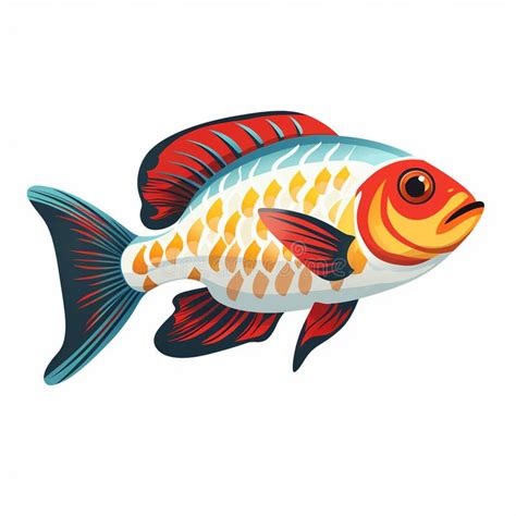 Piranha Fish Illustration For Horror Movie Posters Stock Illustration