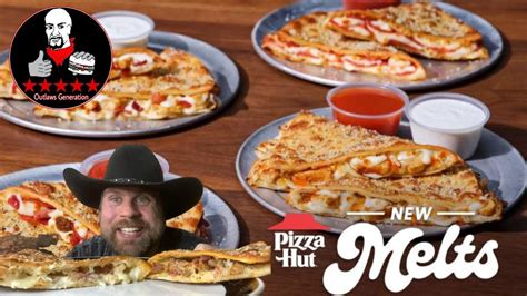 Pizza Hut Melts Feat Meat Lovers And Chicken Parmesan YouTube