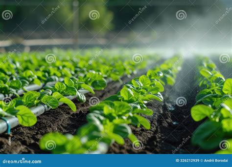 Optimized Plant Growth Techniques In Vertical Farms Stock Illustration