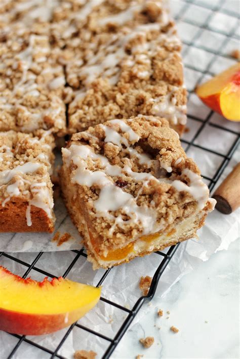 Peaches And Cream Bars Chef Elizabeth Reese