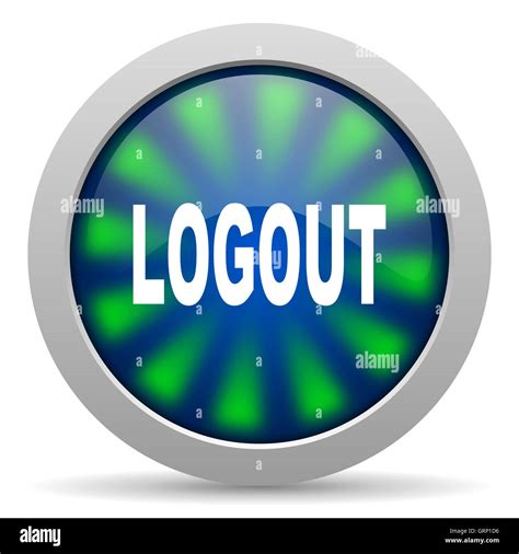 Logout Icon Hi Res Stock Photography And Images Alamy