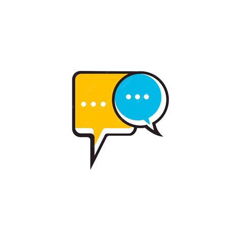 Premium Vector Chat App Logo