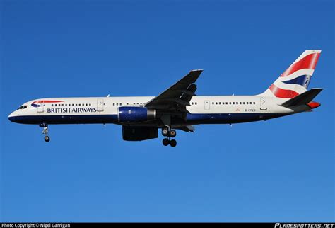 G CPES British Airways Boeing 757 236 Photo By Nigel Garrigan ID