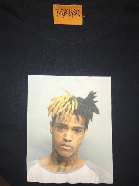 Revenge Revenge X Xxxtentacion Bad Vibes Forever Mugshot Black Tee