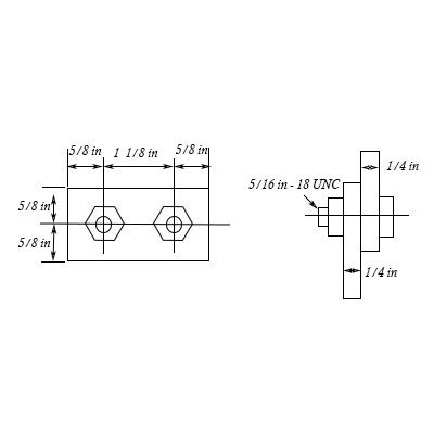 The Bolted Connection Shown In The Figure Uses Sae Grade Bolts The