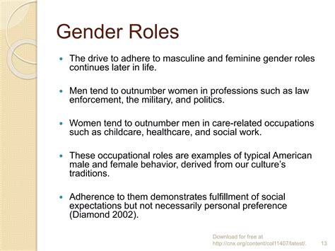 Chapter 12 Gender Sex And Sexuality PPT
