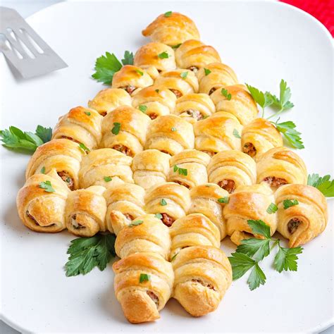 Pull Apart Crescent Roll Christmas Tree Easy Budget Recipes