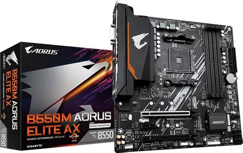 Gigabyte B M Aorus Elite Ax Am Amd B Micro Atx Single M Sata