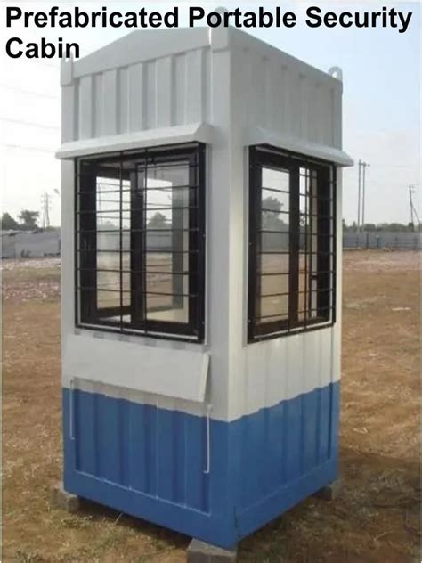 Security Cabin Modular Prefabricated Portable Security Cabin