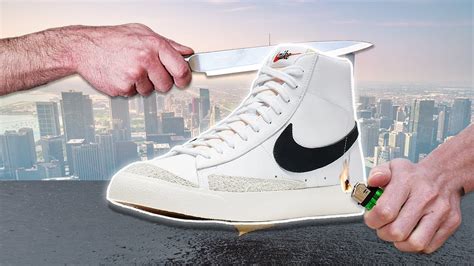 Exposing Fake Leather In Nike Blazer With Youtube