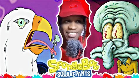 Squidward In Clarinetland Spongebob Squarepants Reaction Youtube