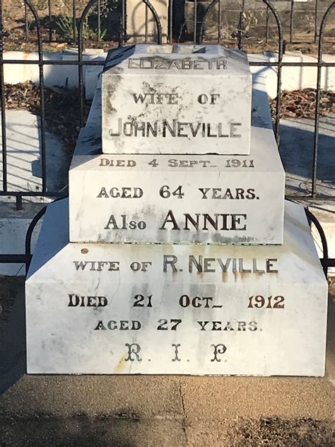 Annie Neville Unknown 1912 Find A Grave Memorial