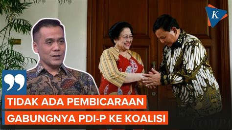 PDI P Sebut Tak Ada Ajakan Gabung Pemerintahan Prabowo YouTube