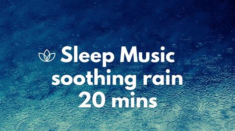 20 Minutes Gentle Rainfall With Distant Thunder For Sleep And Relaxation