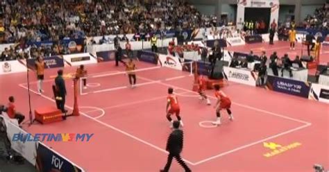 Piala Dunia Sepak Takraw Regu Berpasukan Malaysia Mara Ke Final