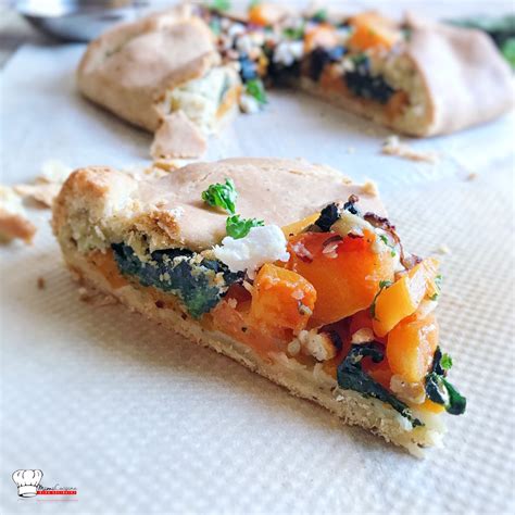 Tarte Rustique Butternut épinards et Chèvre Frais Mimi Cuisine