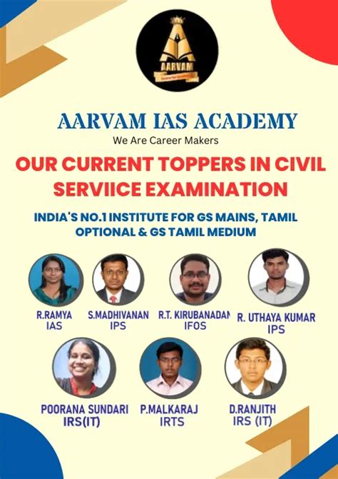 Aarvam IAS Academy UPSC TNPSC SSC NEET Coaching In Chennai