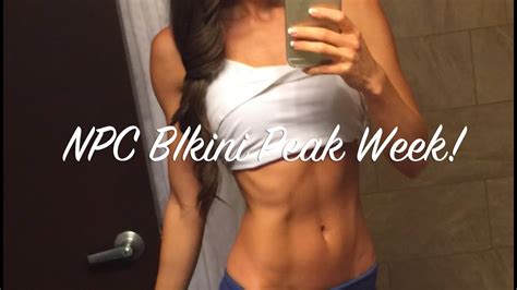 NPC Bikini Peak Week YouTube