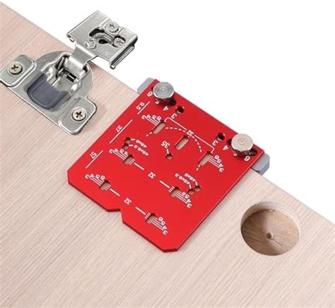 Mm Door Hinge Jig Kit Chazcool Cabinet Hinge Jig Woodworking Tool