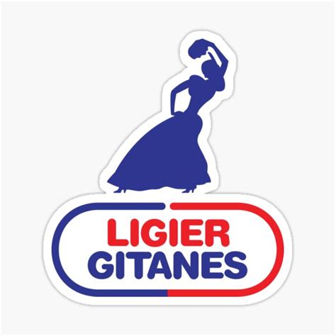 Ligier Gitanes F1 Team Logo 1975 1980 Gypsy Dancer Colour Print