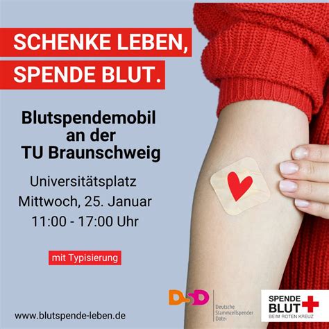 Schenke Leben Spende Blut Tu Braunschweig Blogs