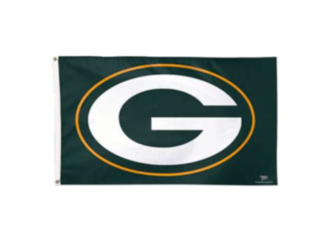 NFL Green Bay Packers Deluxe 3'x5' Flag - The Locker Room of Downey