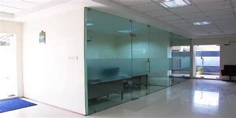 Dorma And Ozone Fixed Frame Less Toughened Glass Partition For Office At Rs 650 Square Feet In