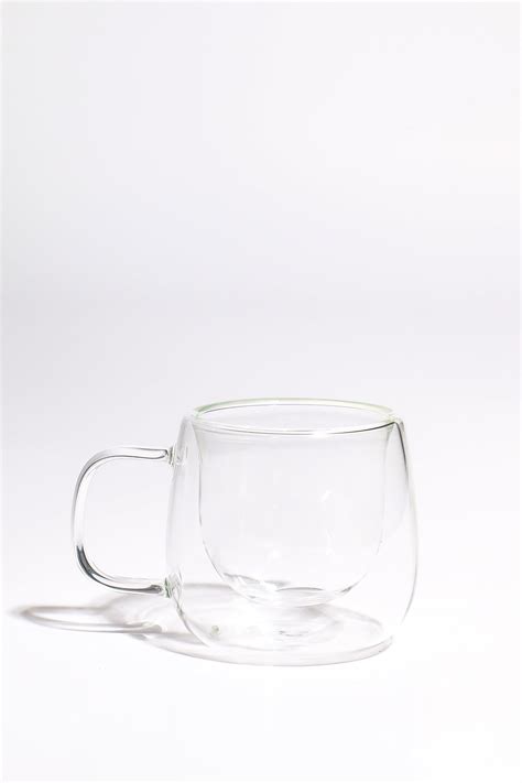 Double Wall Espresso Glass Mug