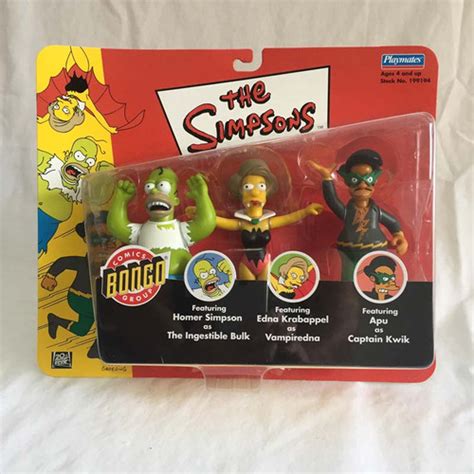 Simpsons Halloween Figures Set Mondo World Toys