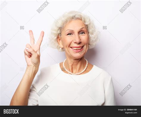 Old Woman Laugh Image And Photo Free Trial Bigstock