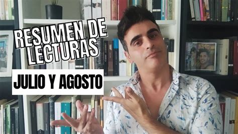 RESUMEN LECTURAS WRAP UP JULIO Y AGOSTO YouTube