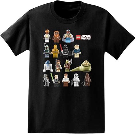 Lego Star Wars Characters Adult T-Shirt (XX-Large) : Amazon.ca ...