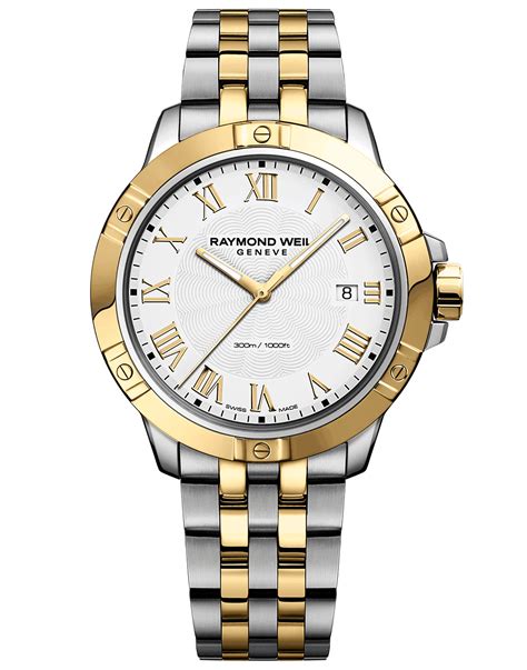 Tango Classic Men's Two-tone Quartz Watch, 41MM - Store US - Raymond Weil