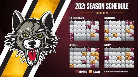 Chicago Wolves Release 2021 Schedule - On Tap Sports Net