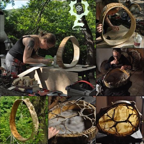 Shaman drum making workshop #shamanic #shamandrum #drummaking #workshop ...