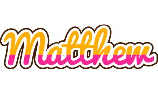 Matthew Logo | Name Logo Generator - Smoothie, Summer, Birthday, Kiddo, Colors Style