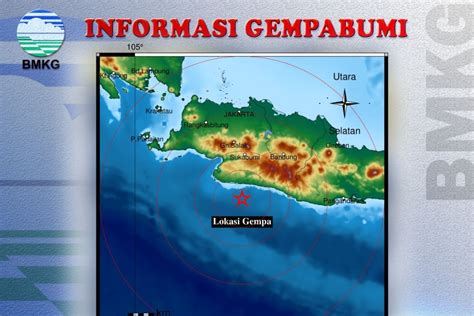 Gempa Bumi M Kejutkan Warga Sukabumi Jawa Barat Antara News