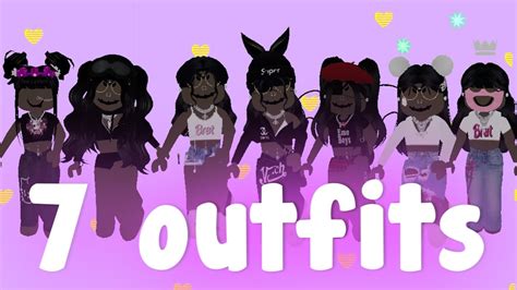 7 Cute Roblox Outfits For Roblox Girls Part 3 Youtube