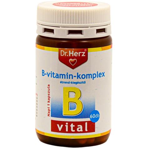 Dr Herz Komplex B Vitamin Kapszula Db Magyar Eg Szs Gbolt