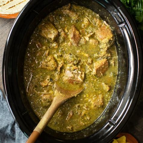 Slow Cooker Chile Verde - The Magical Slow Cooker